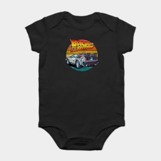 Back to the Future - DMC DeLorean Baby Bodysuit